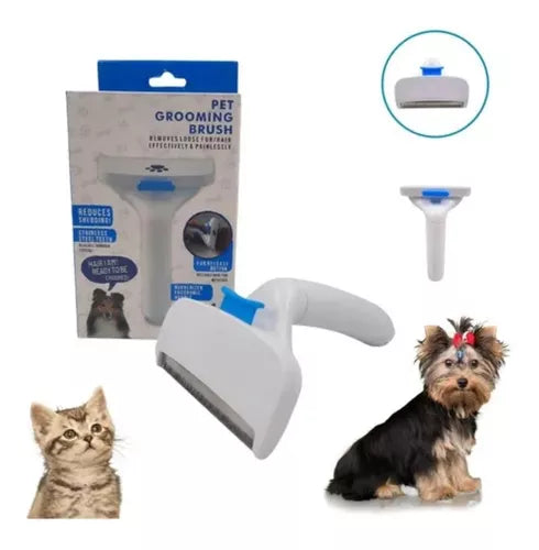 Cepillo Deslanador Pro para mascotas