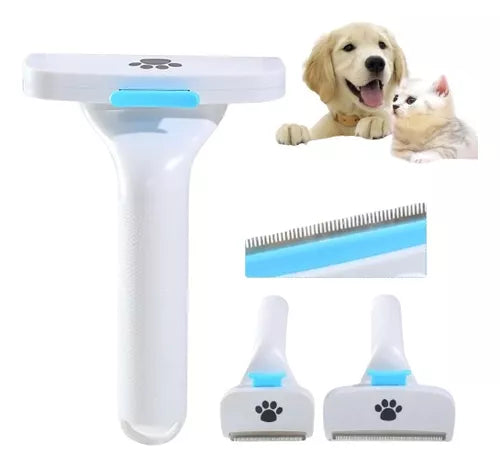 Cepillo Deslanador uso en perro y gato